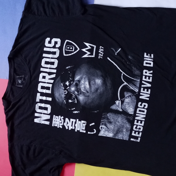 Notorious B.I.G Graphic Hip Hop Legends Shirt